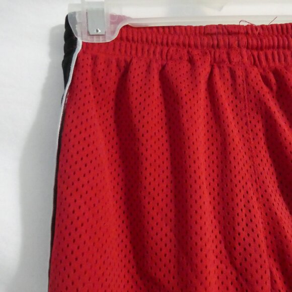 ATHLETIC WORKS | Boys 6X | Red Basketball Shorts | Basketball Stars - Picture 10 of 15